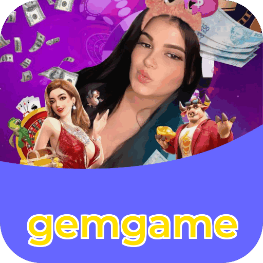 Interface do aplicativo gemgame mostrando jogos disponíveis no iOS e Android